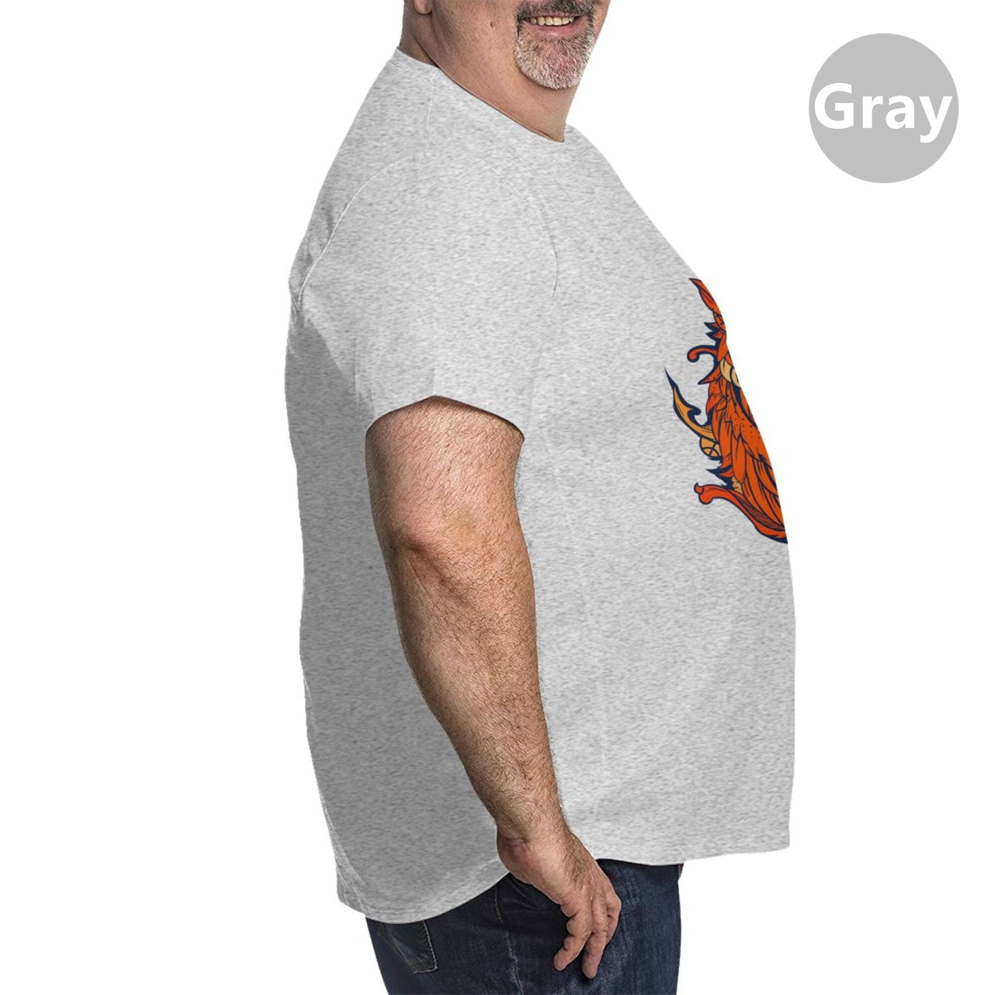 Owl Design Extra Large Tall Mens T Shirts