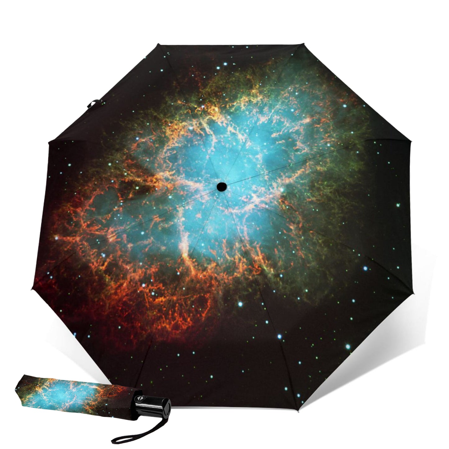 Petit parapluie pliable au design nuit étoilée