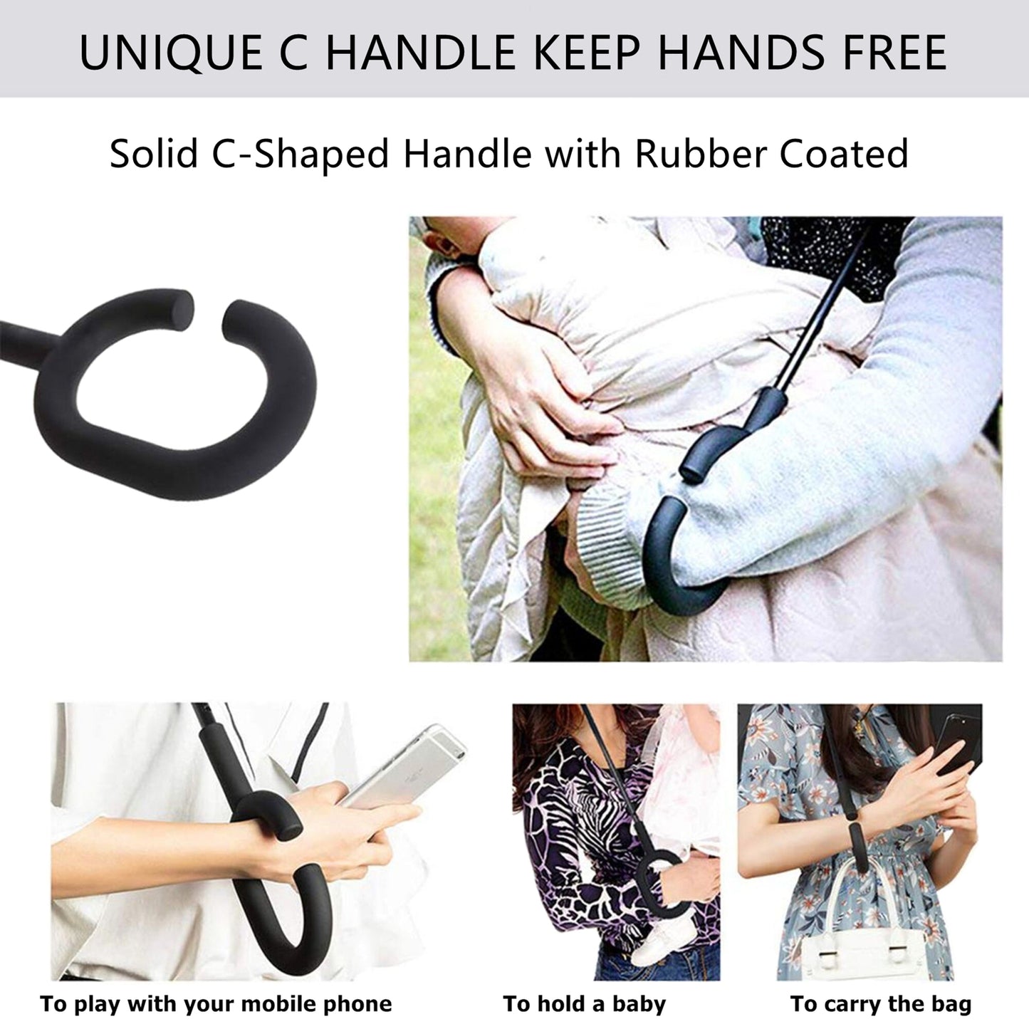 Custom Inverted Umbrella With Outside Print