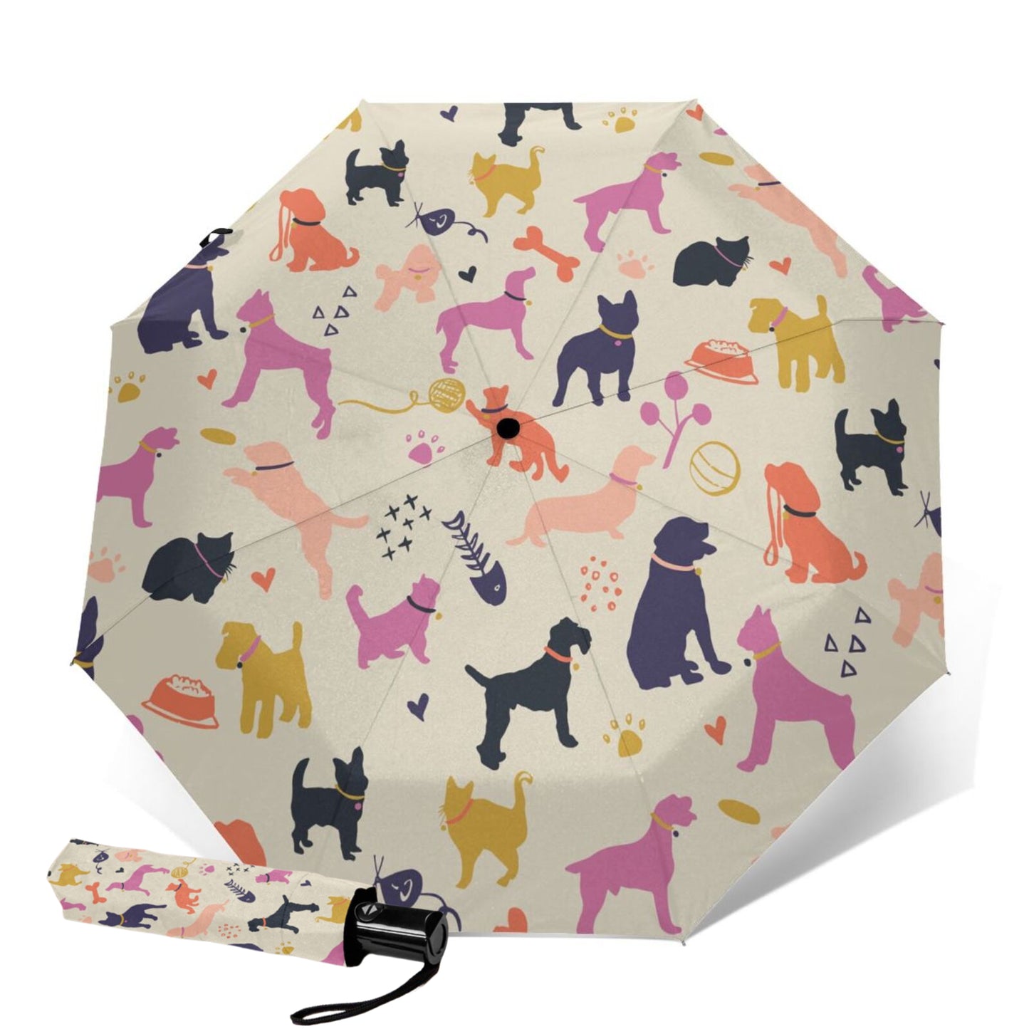 Parapluie pliable pour chien et chat