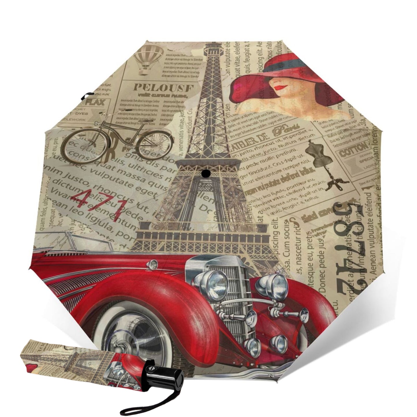 Parapluie pliant design Paris Fashion