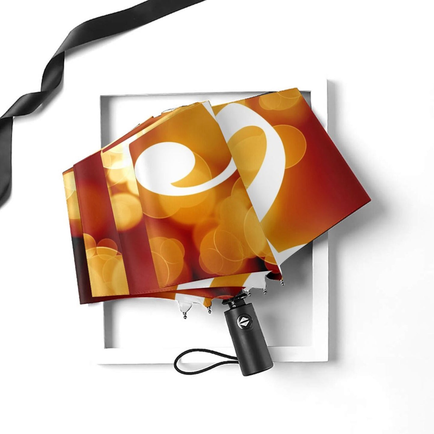 Parapluie pliable avec notes de musique