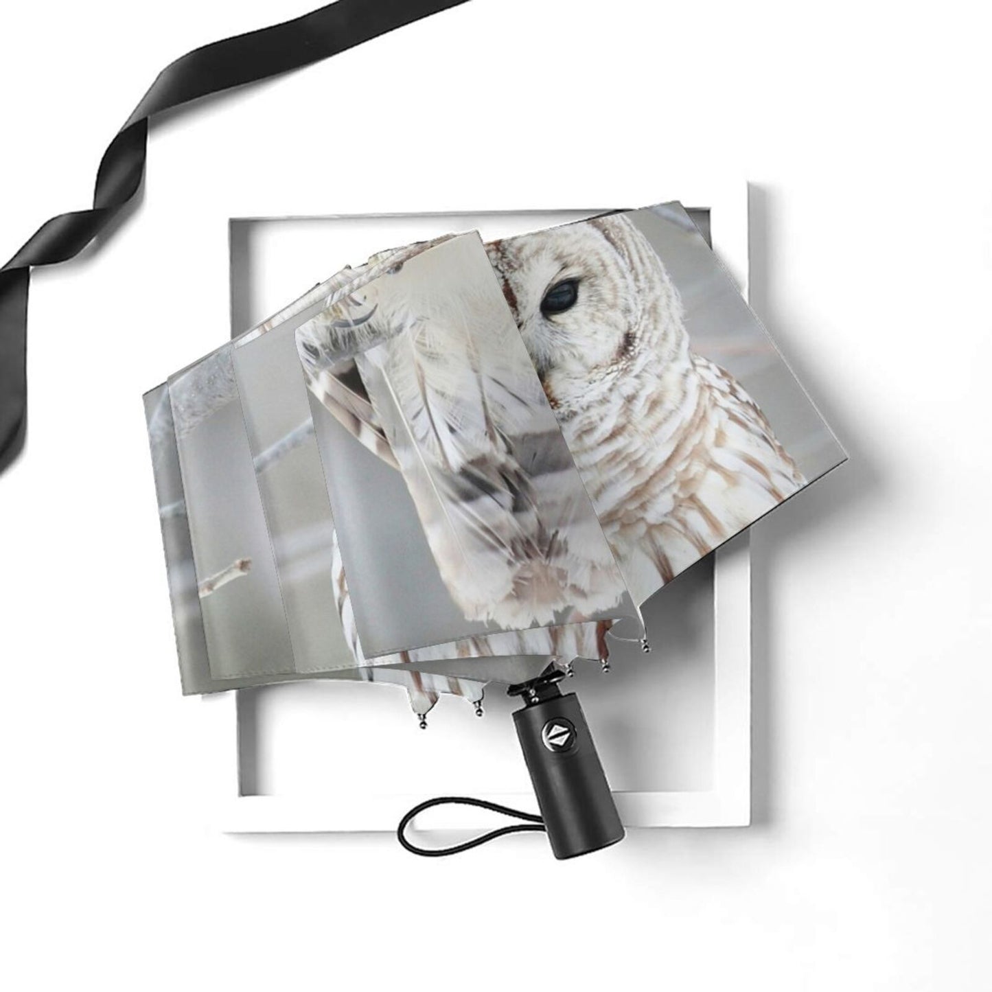 Parapluie de voyage compact Snowy Owl