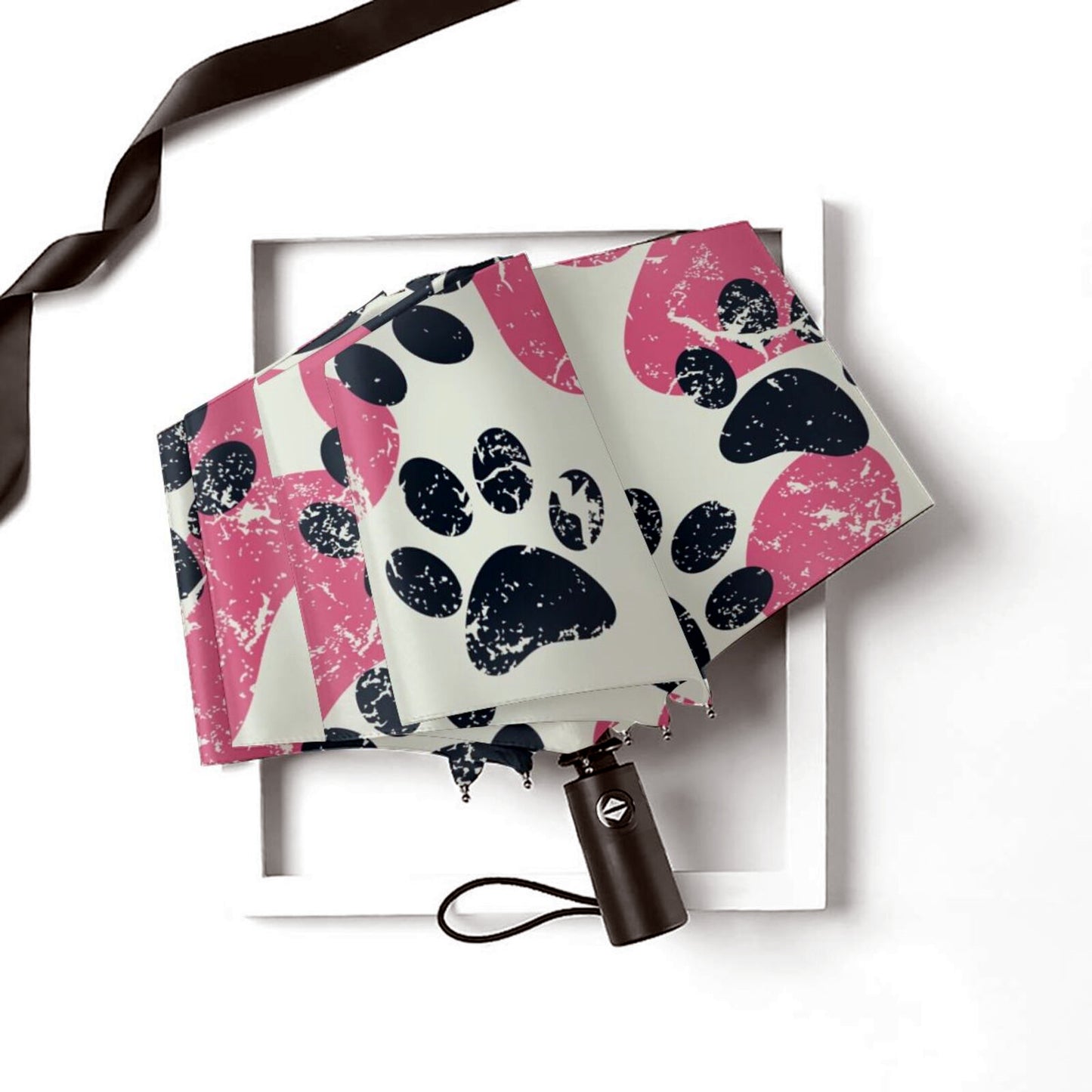 Parapluie de voyage compact Paws