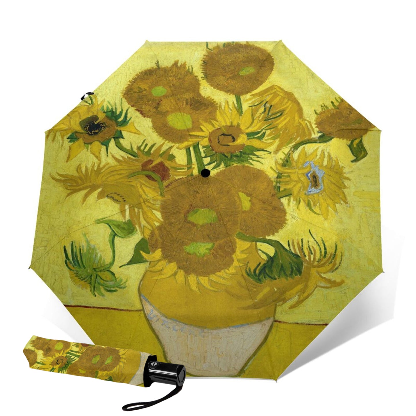 Parapluie pliant tournesol Van Gogh