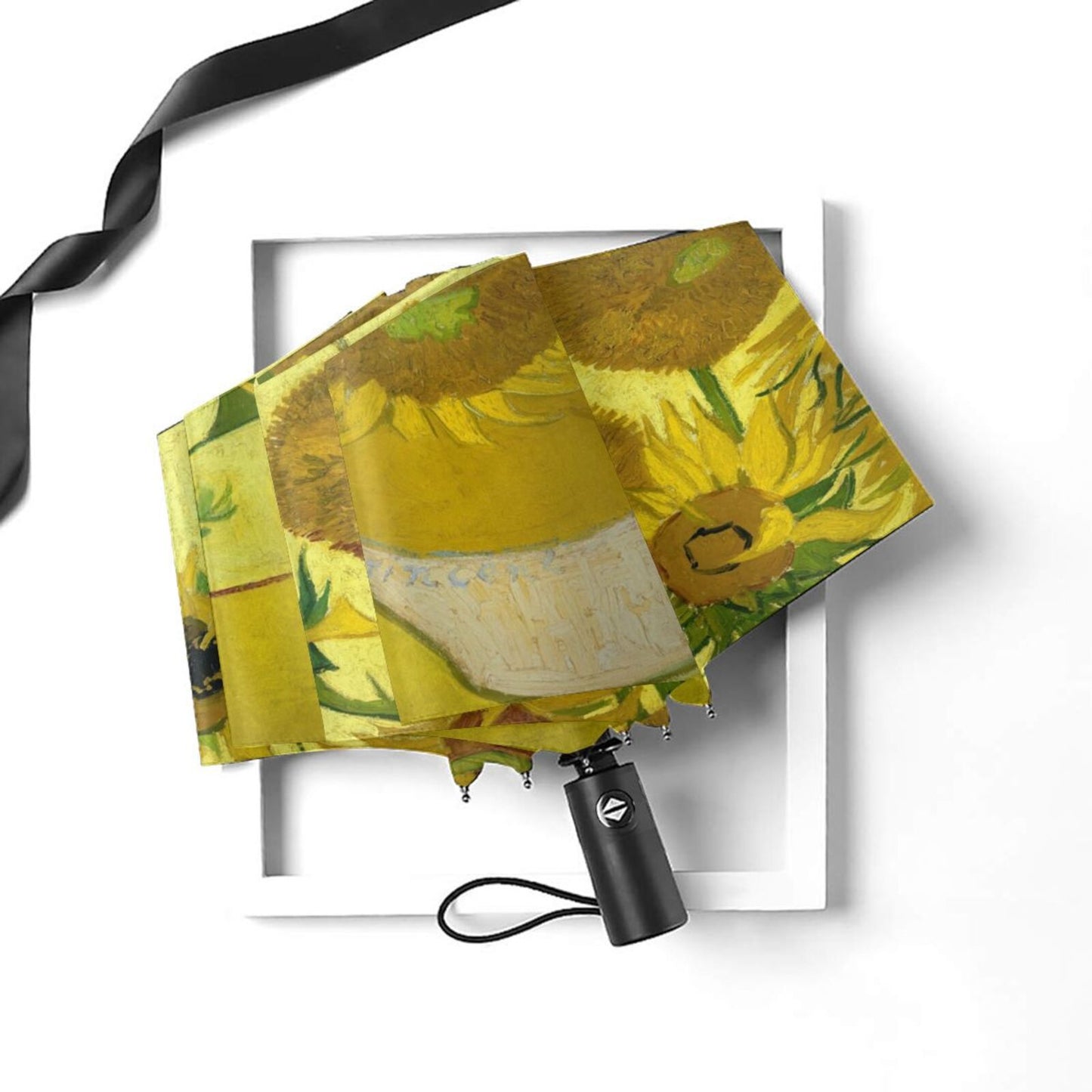 Parapluie pliant tournesol Van Gogh
