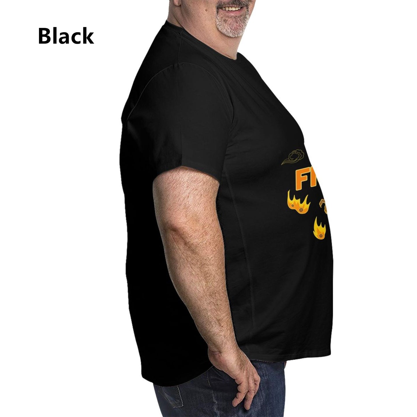 Dragon Design Men Extra Large Plus Size Oversized T Shirts