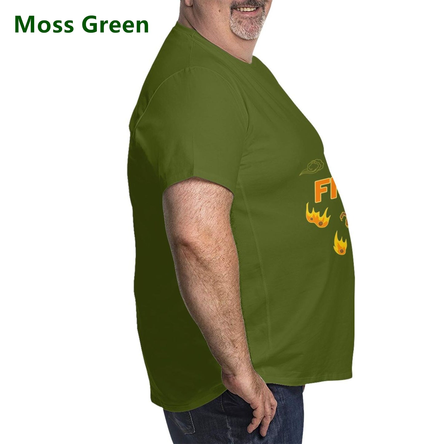 Dragon Design Men Extra Large Plus Size Oversized T Shirts