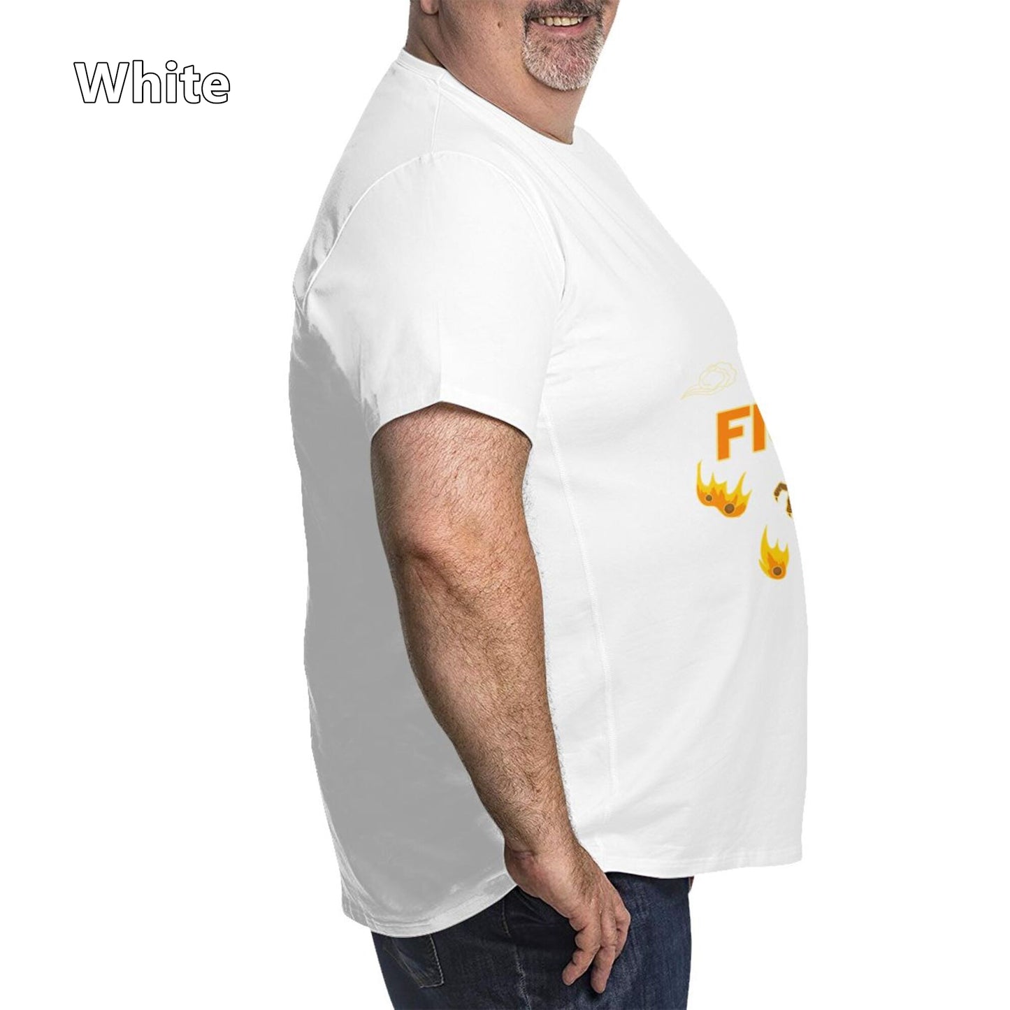 Dragon Design Men Extra Large Plus Size Oversized T Shirts