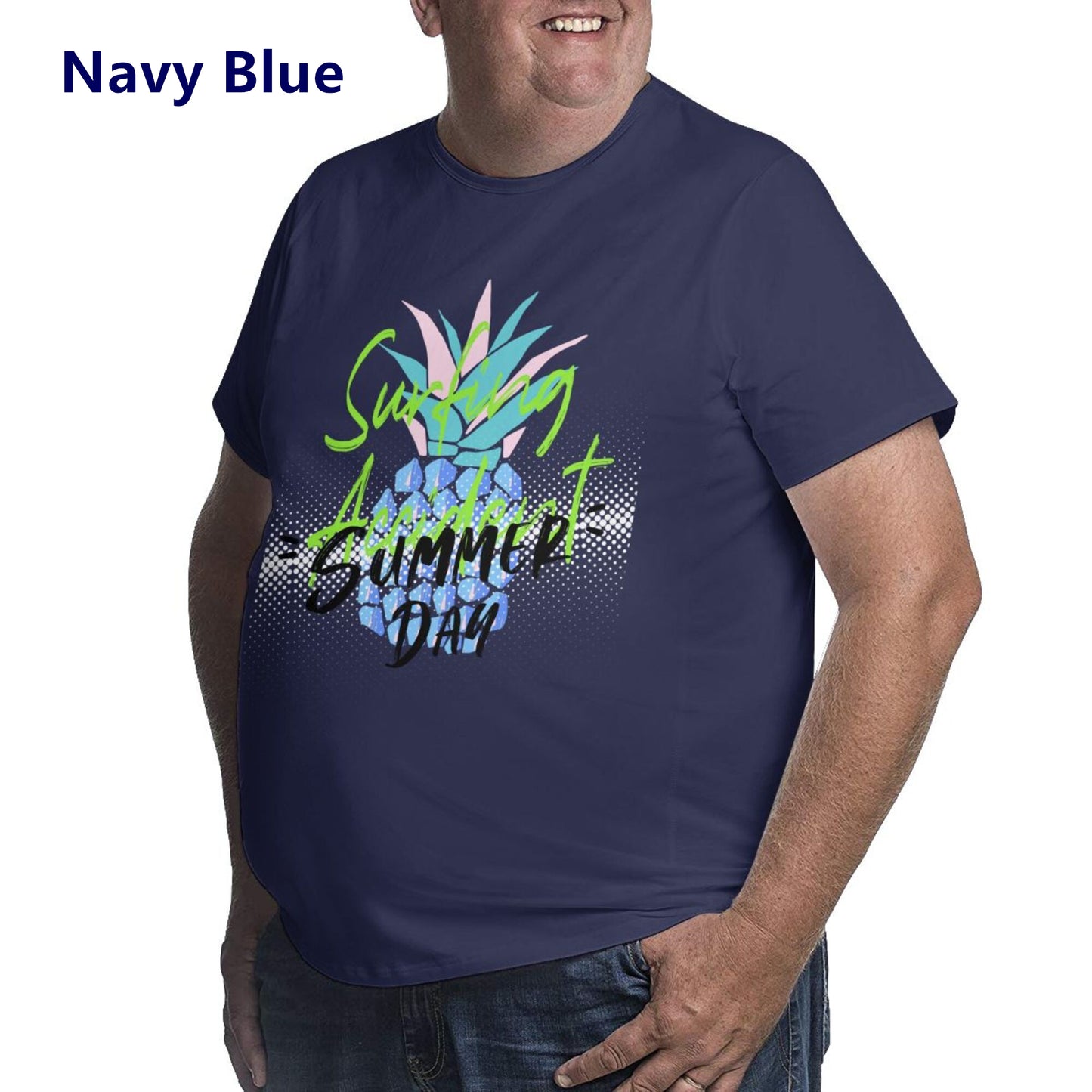 Summer Day Men's Extra Large Plus Size Oversized T Shirts