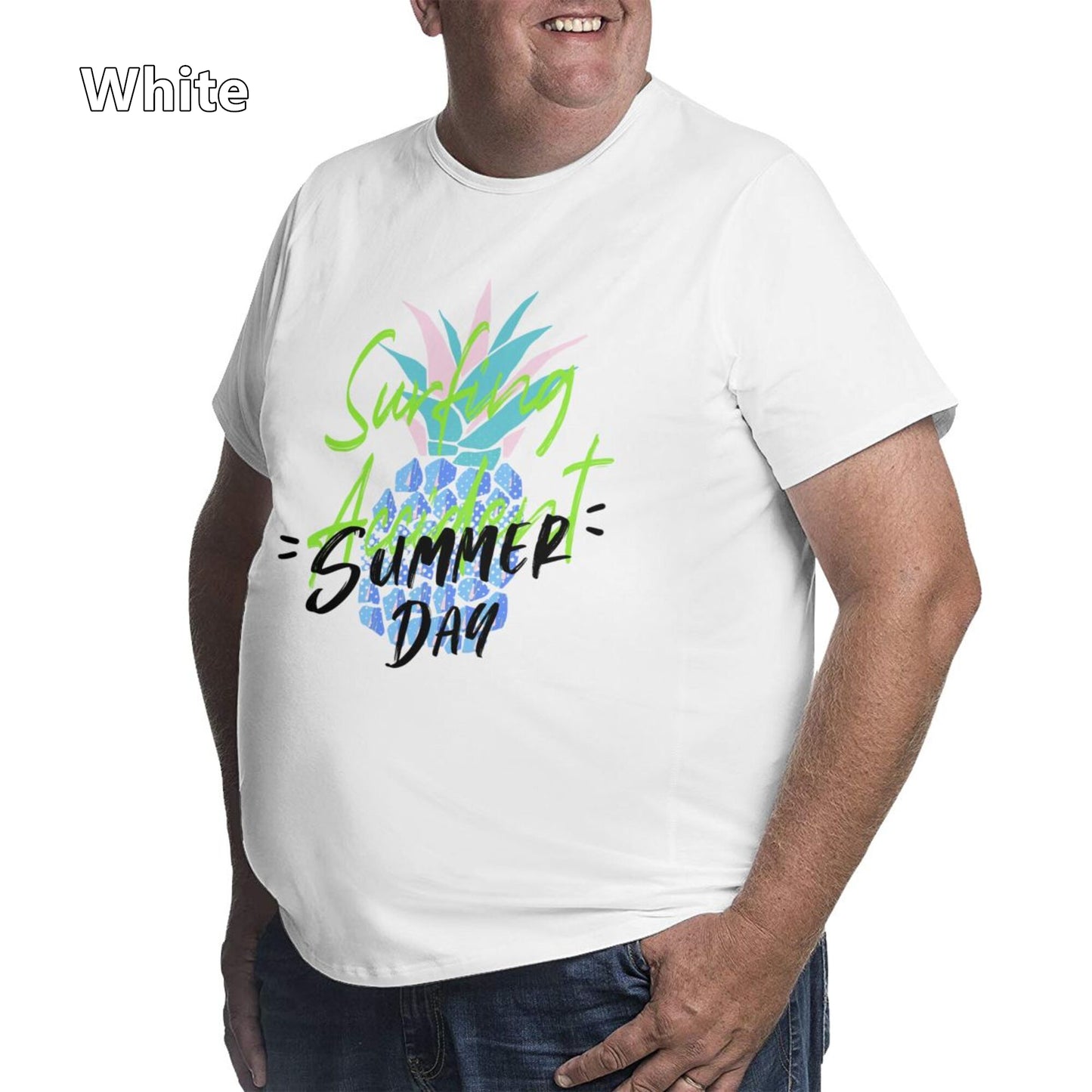 Summer Day Men's Extra Large Plus Size Oversized T Shirts