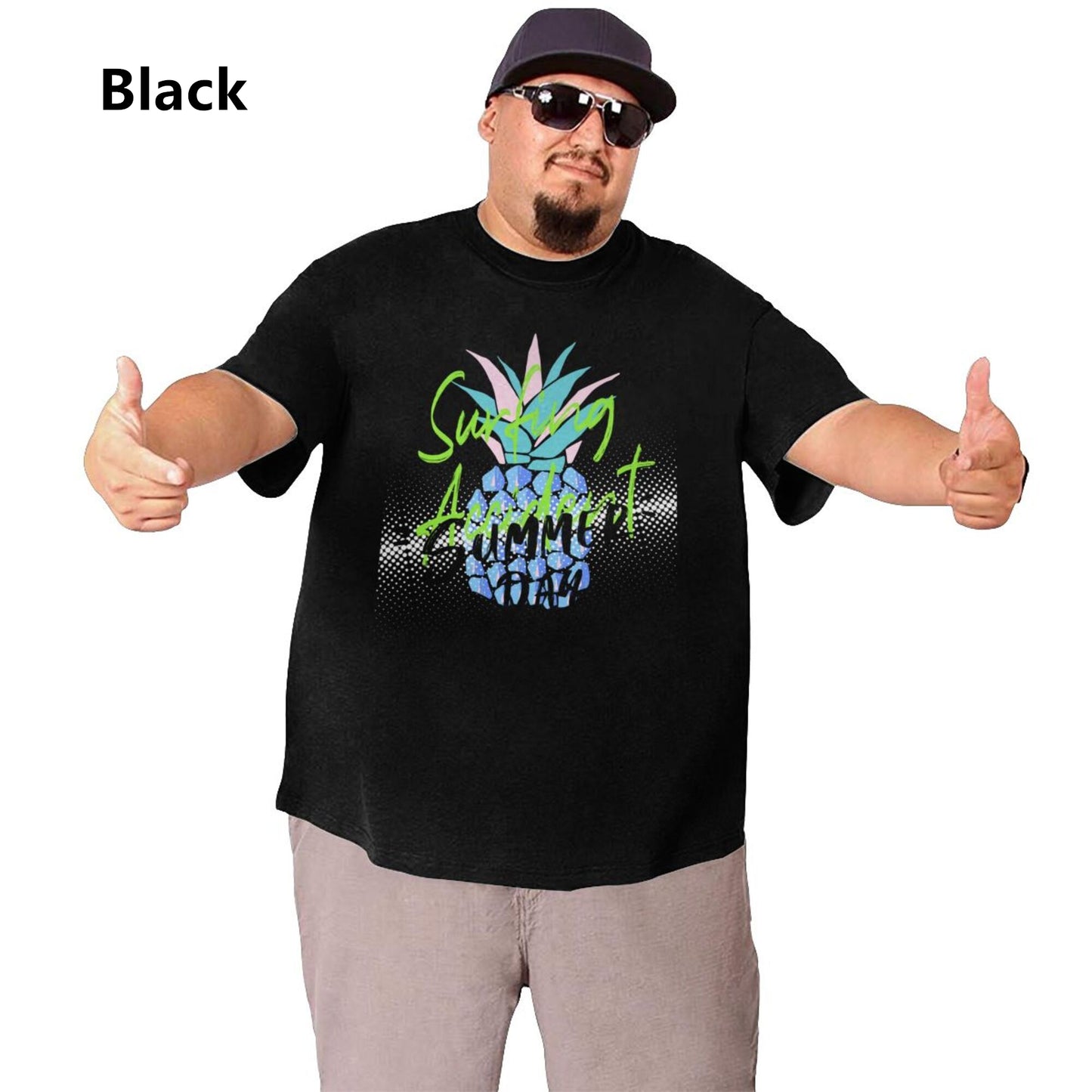 Summer Day Men's Extra Large Plus Size Oversized T Shirts