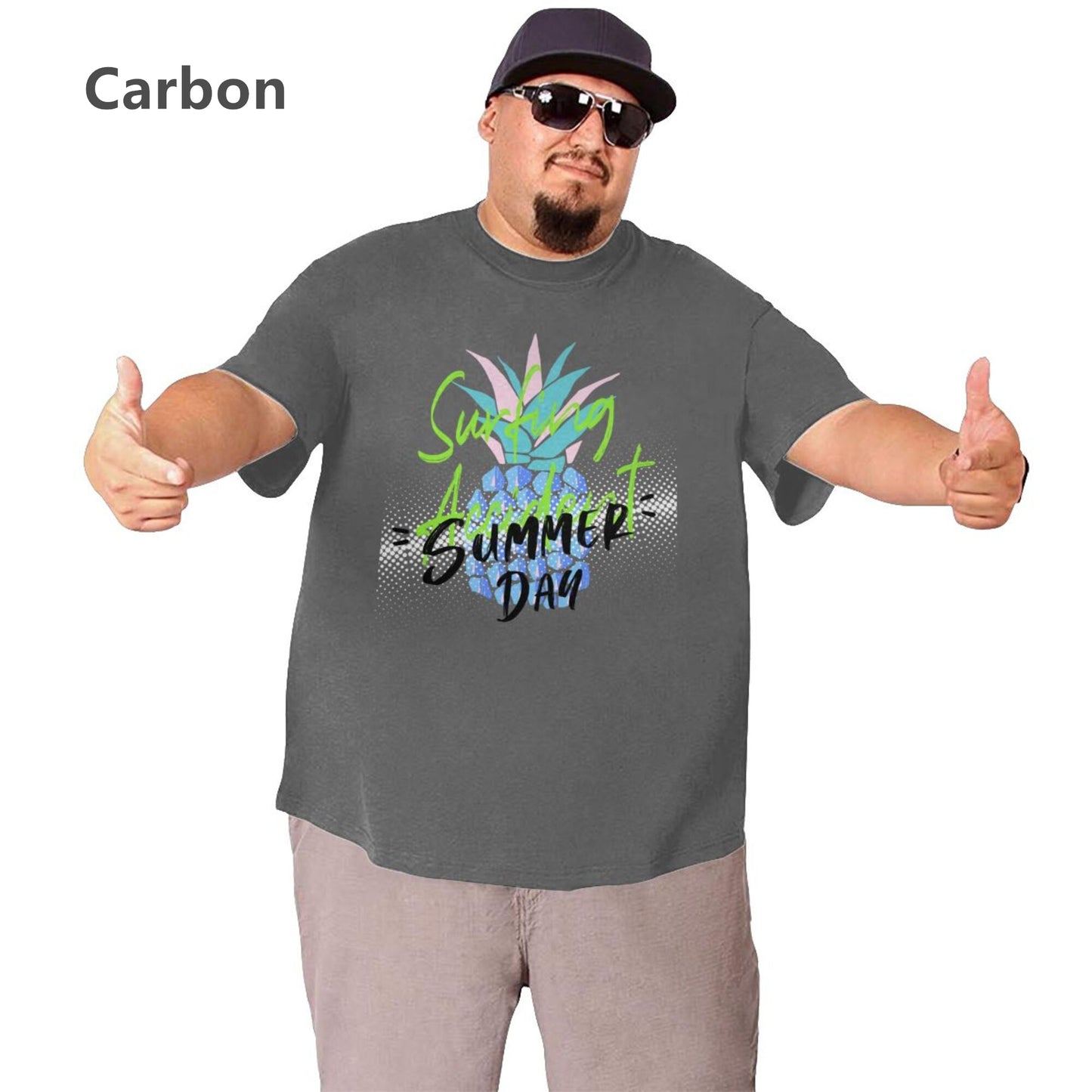 Summer Day Men's Extra Large Plus Size Oversized T Shirts