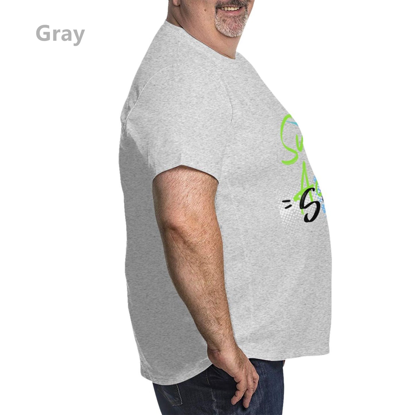 Summer Day Men's Extra Large Plus Size Oversized T Shirts