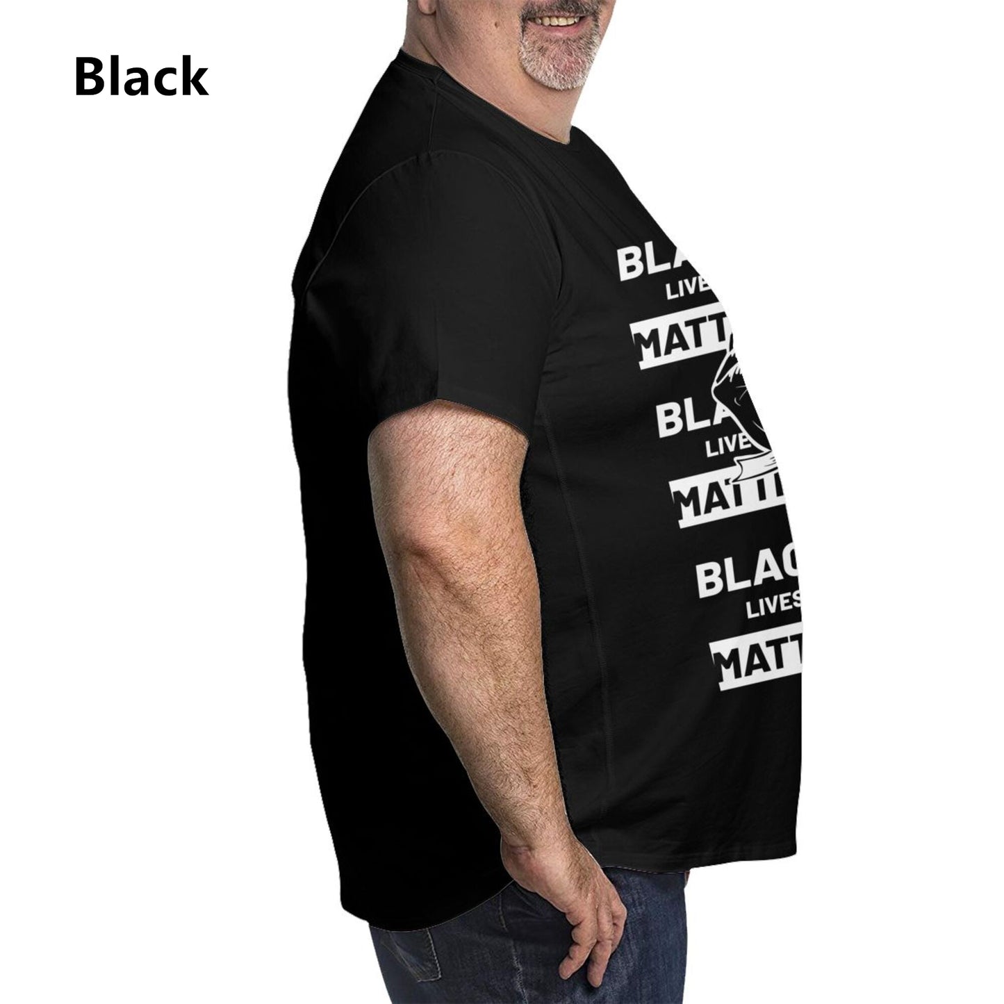 Design Printed Extra Large Plus Size Oversized T Shirts For Men