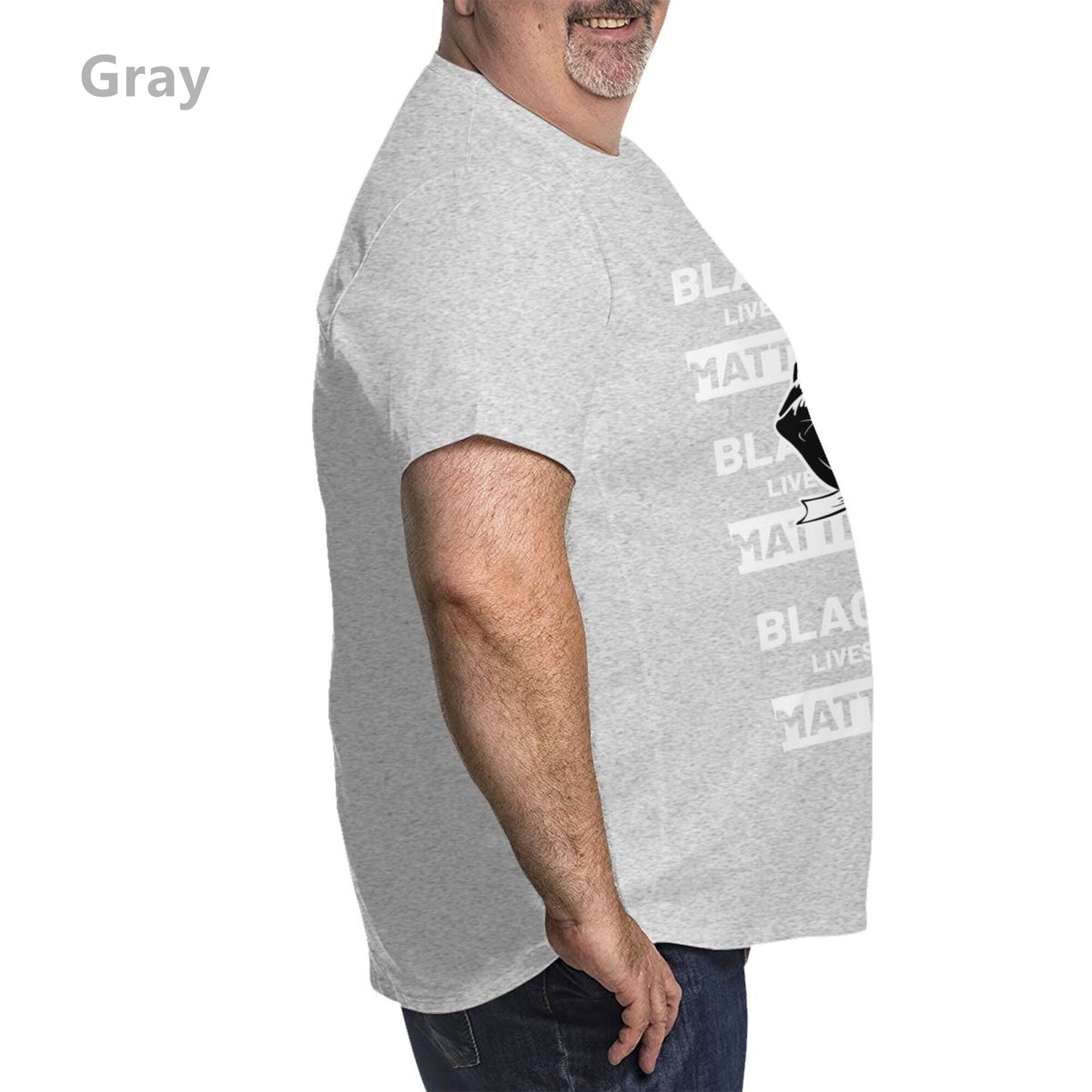 Design Printed Extra Large Plus Size Oversized T Shirts For Men