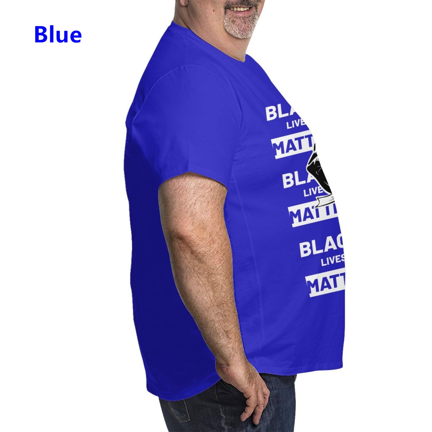 Design Printed Extra Large Plus Size Oversized T Shirts For Men