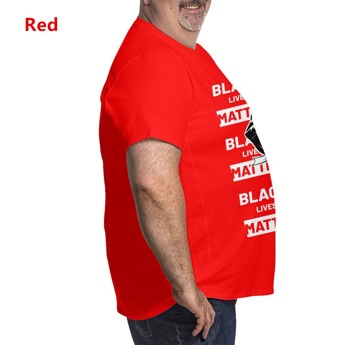 Design Printed Extra Large Plus Size Oversized T Shirts For Men