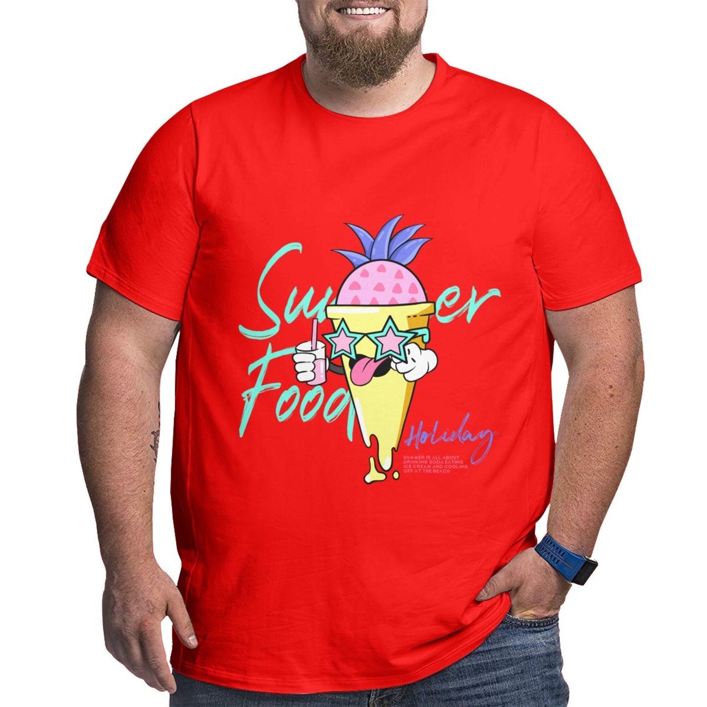 Funny Ice Cream Extra Large Tall Mens T Shirts
