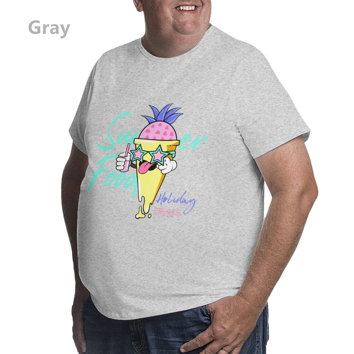 Funny Ice Cream Extra Large Tall Mens T Shirts