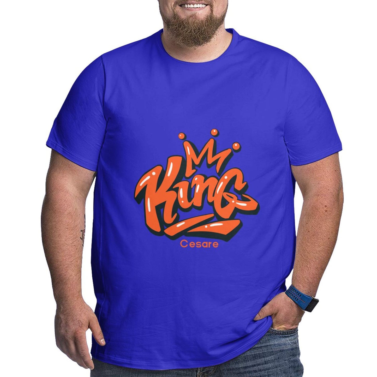 King Men's Extra Large Plus Size Oversized T Shirts