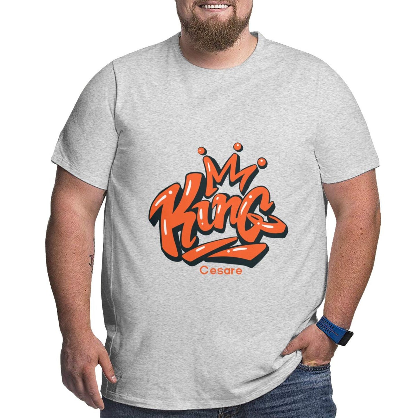 King Men's Extra Large Plus Size Oversized T Shirts