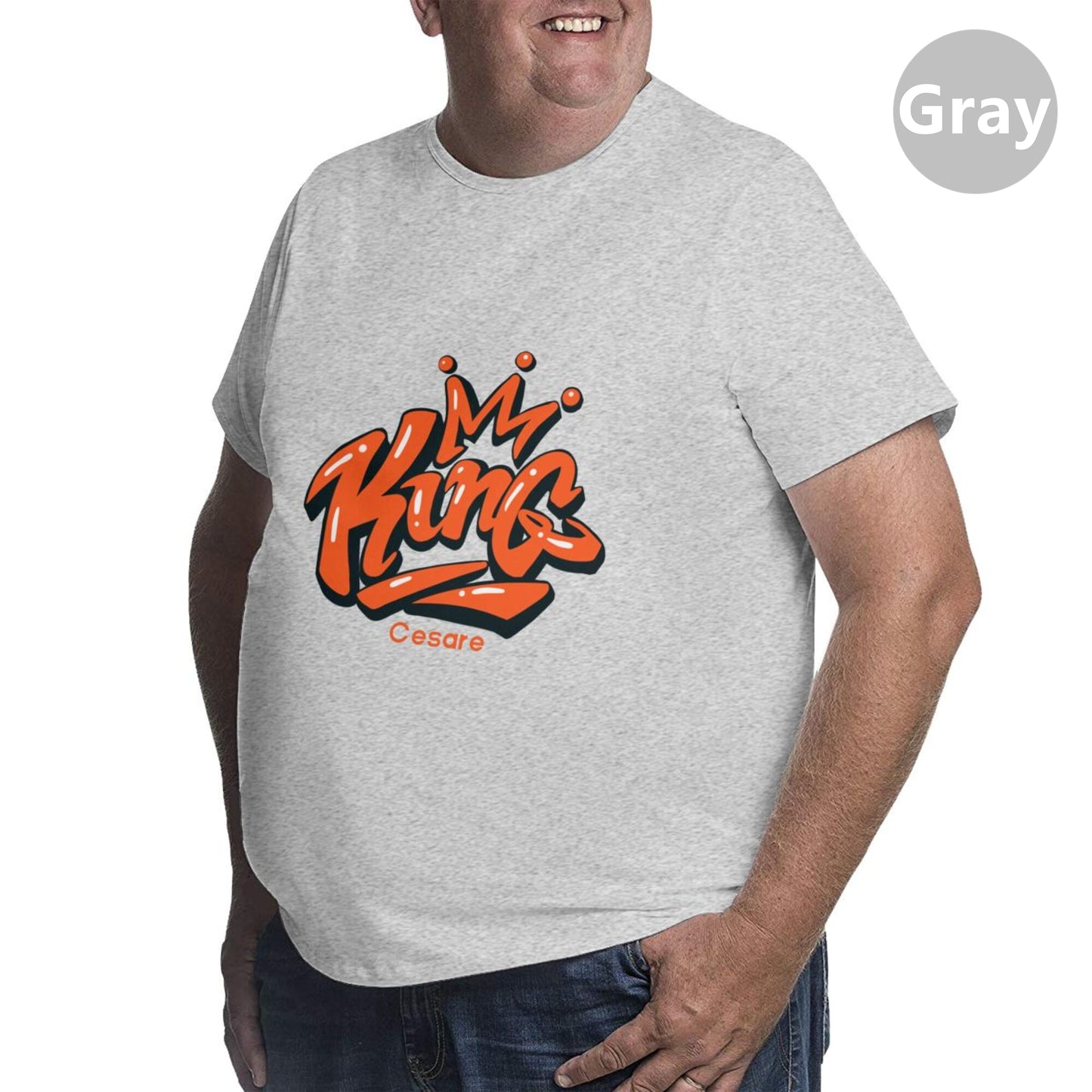 King Men's Extra Large Plus Size Oversized T Shirts