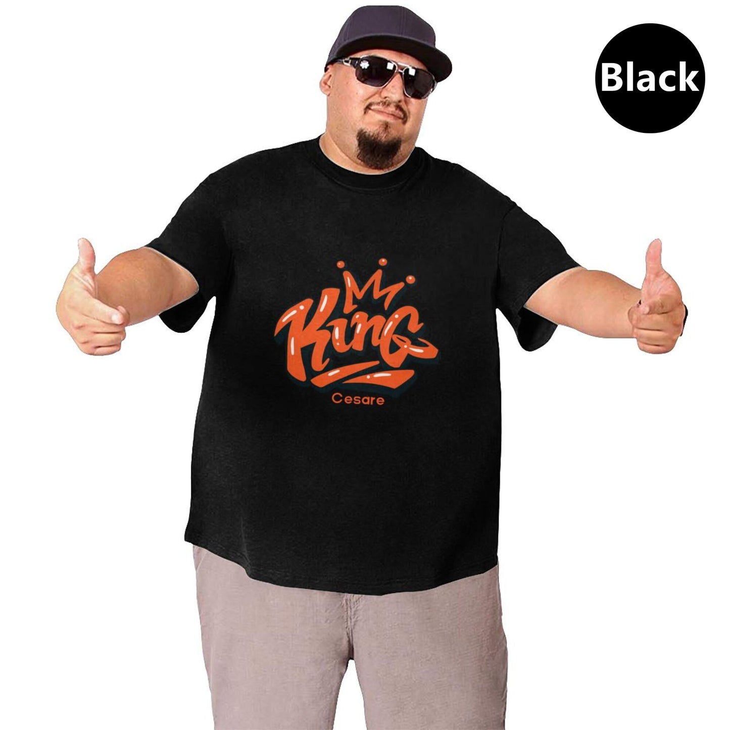King Men's Extra Large Plus Size Oversized T Shirts
