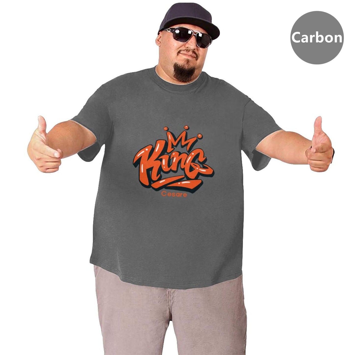 King Men's Extra Large Plus Size Oversized T Shirts
