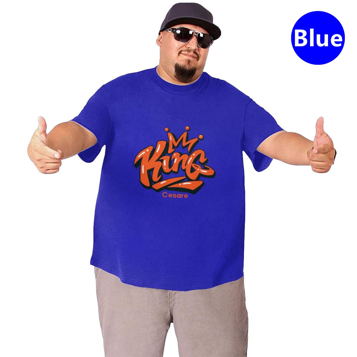 King Men's Extra Large Plus Size Oversized T Shirts