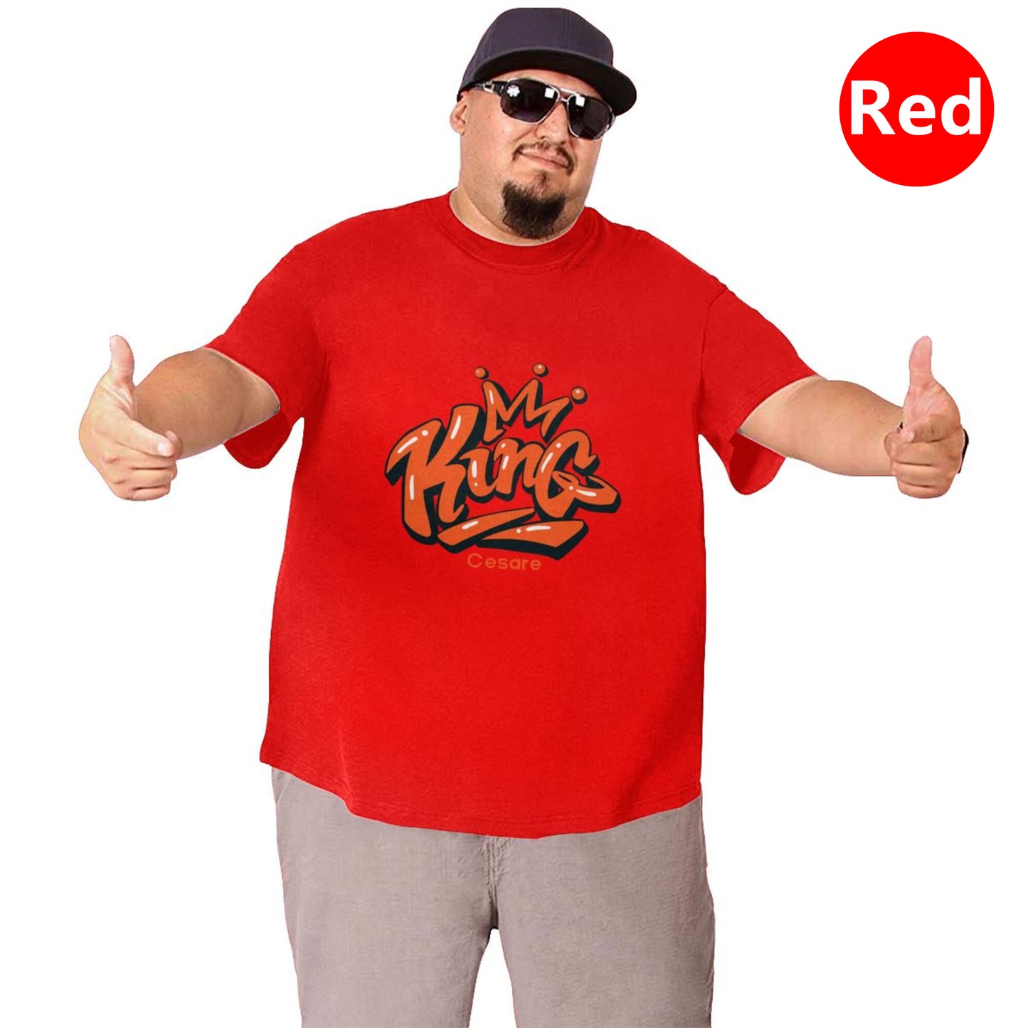 King Men's Extra Large Plus Size Oversized T Shirts