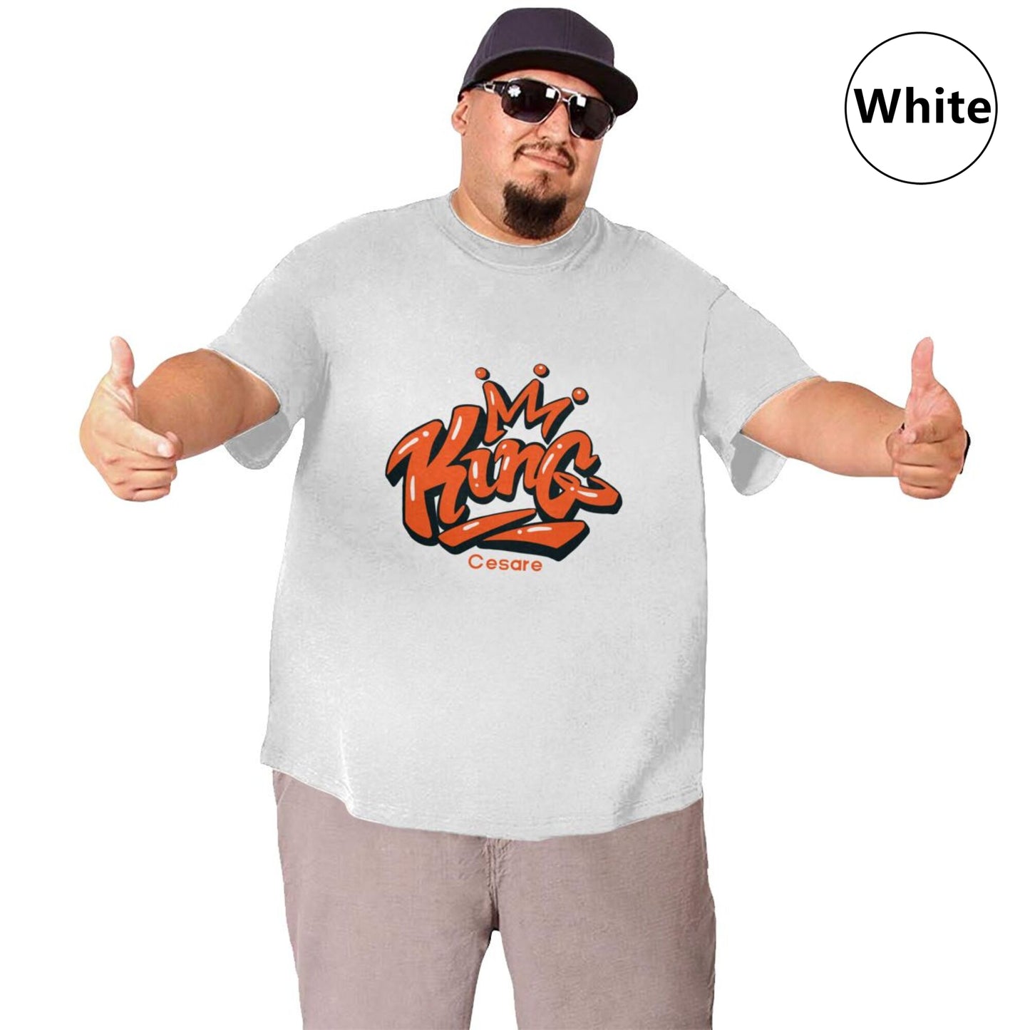 King Men's Extra Large Plus Size Oversized T Shirts