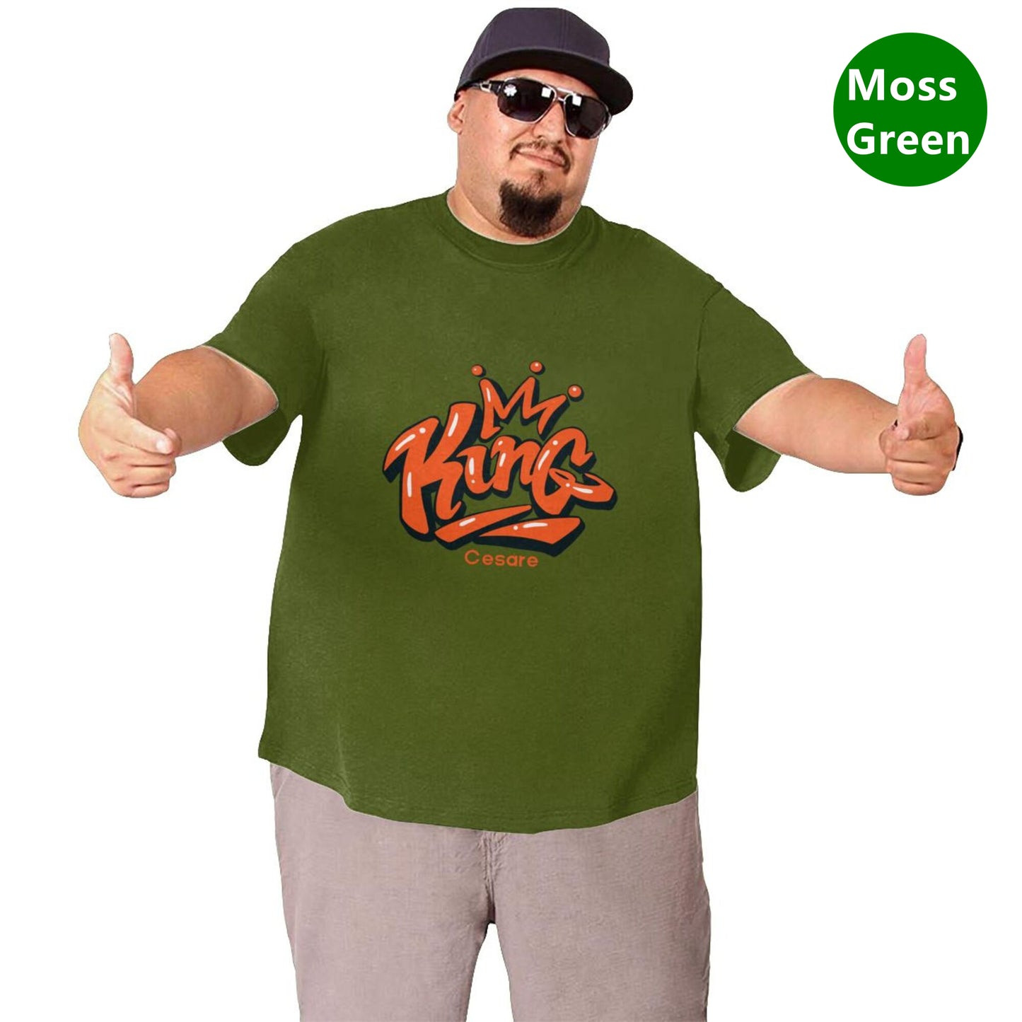 King Men's Extra Large Plus Size Oversized T Shirts