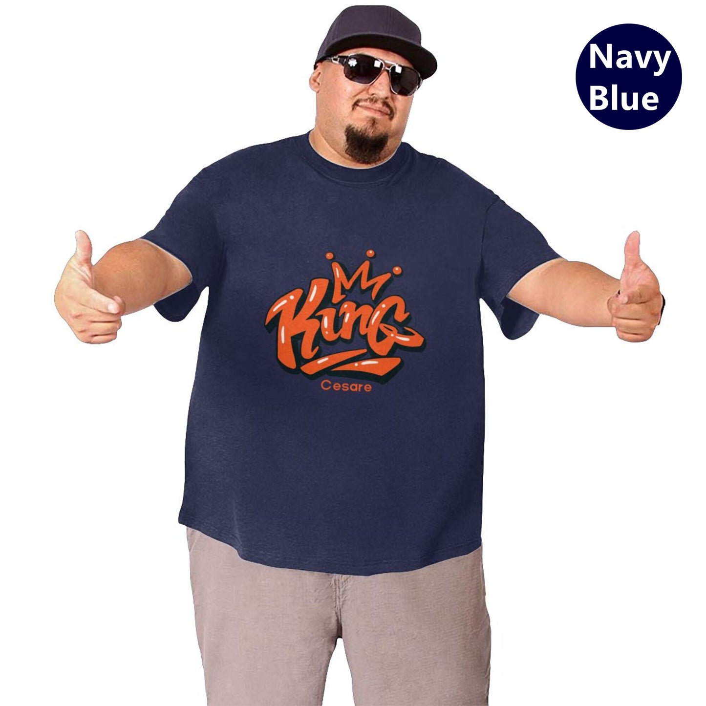 King Men's Extra Large Plus Size Oversized T Shirts