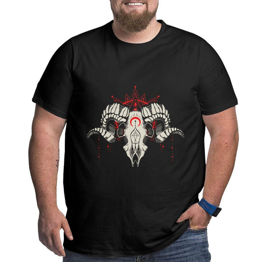 Ram Skull Extra Large Tall Mens T Shirts