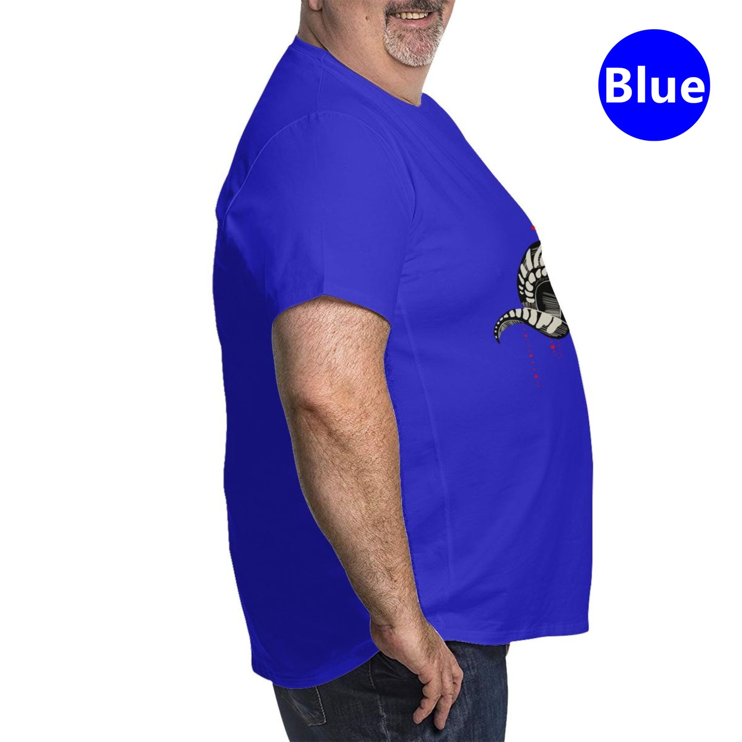 Ram Skull Extra Large Tall Mens T Shirts