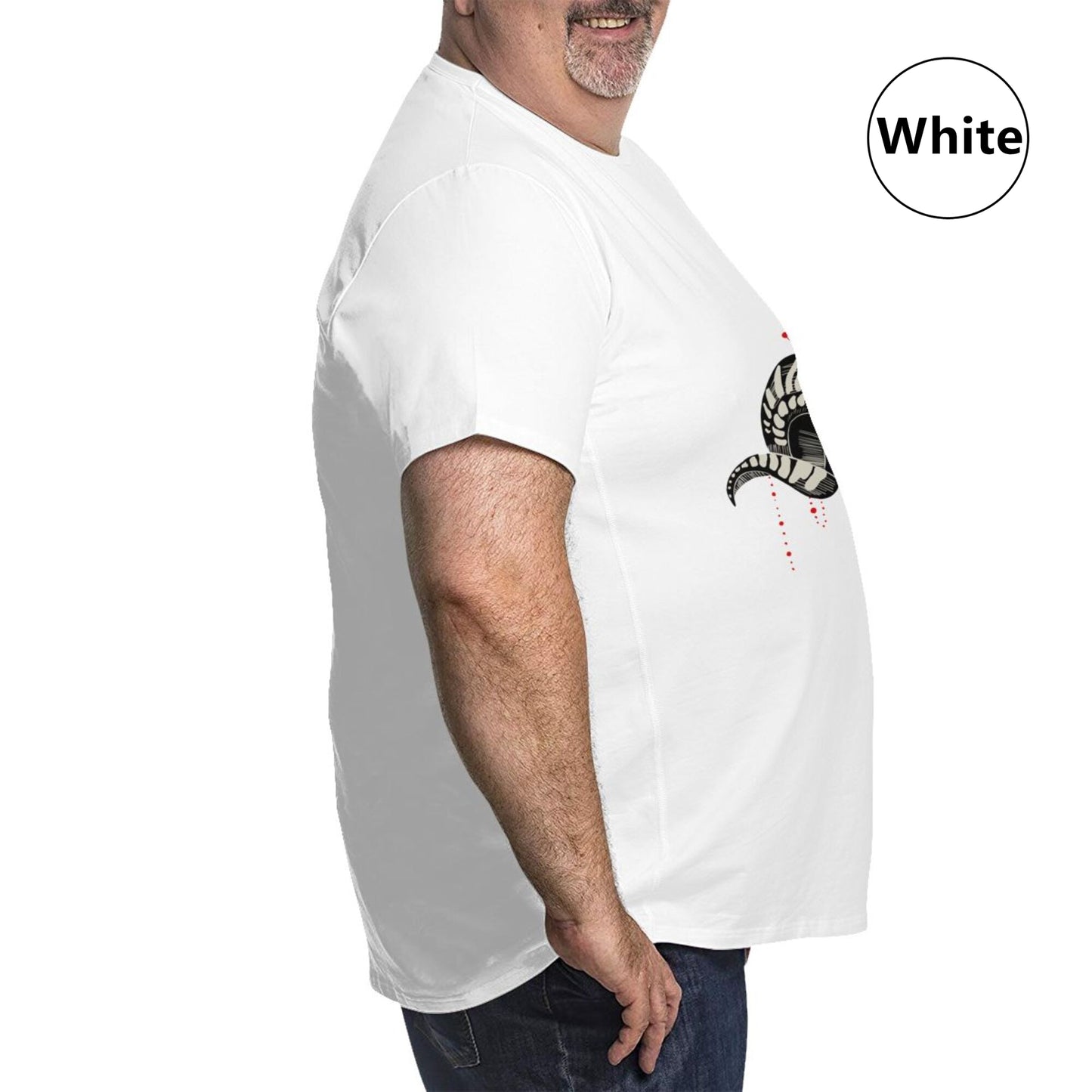 Ram Skull Extra Large Tall Mens T Shirts