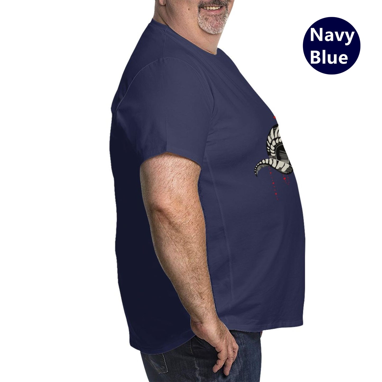 Ram Skull Extra Large Tall Mens T Shirts