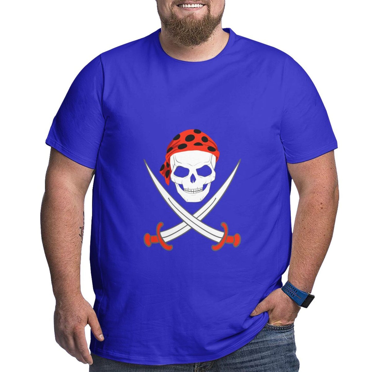 Skull Warrior Extra Large Tall Mens T Shirts