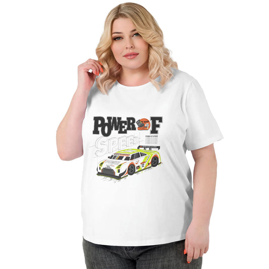 Racing Extra Large Plus Size T Shirts For Women