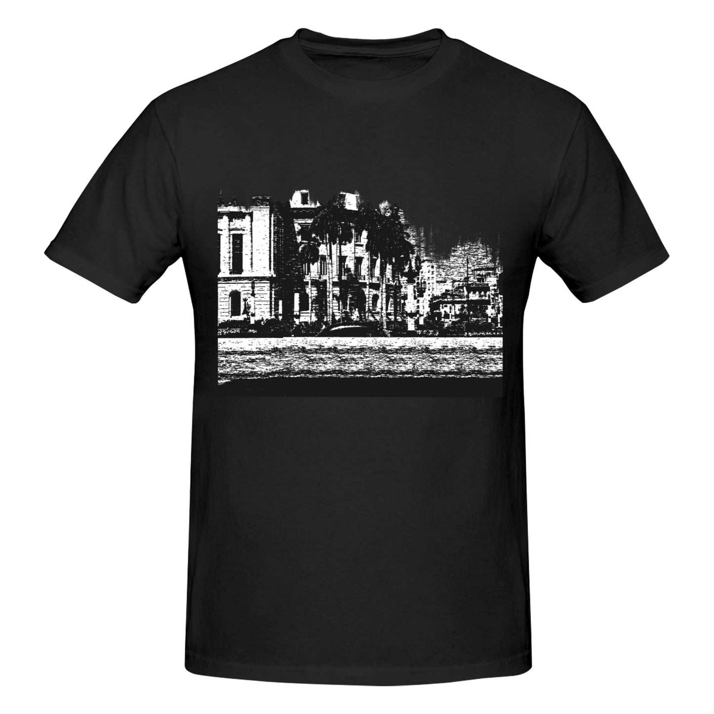 Architectural Design Men's Short Sleeve Cotton T-Shirt