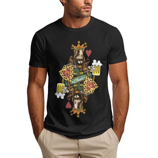 King Of Spades Men's Short Sleeve Cotton T-Shirt