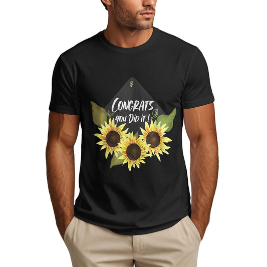 You Did It Men's Short Sleeve Cotton T-Shirt