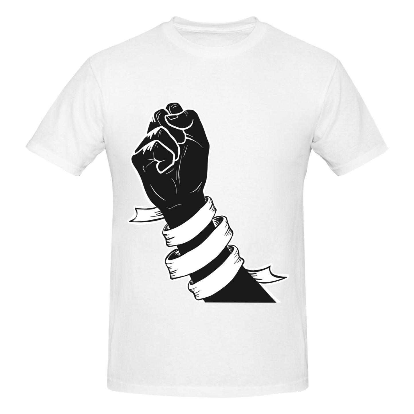 Kung Fu Men's Short Sleeve Cotton T-Shirt