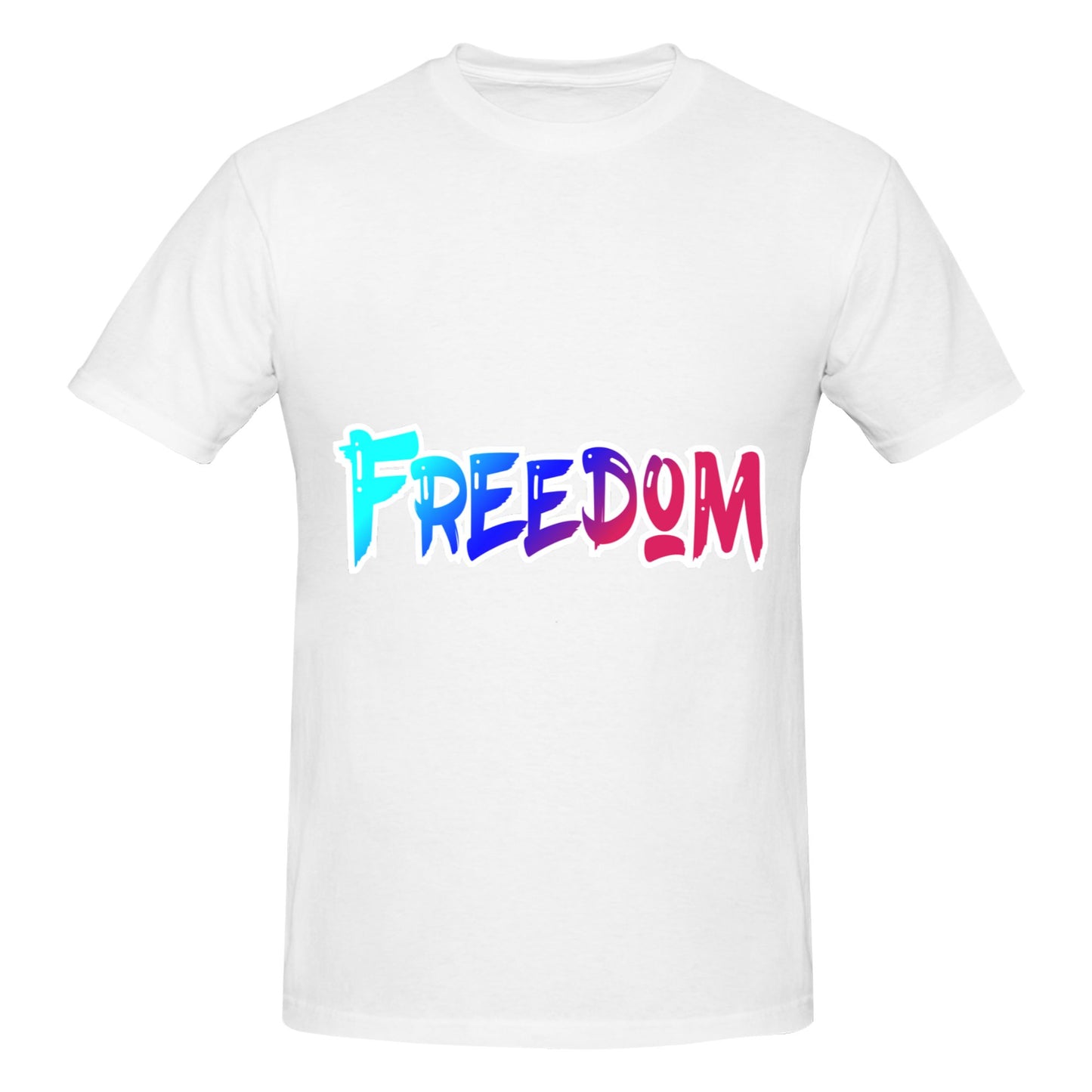 Freedom Design Men's Short Sleeve Cotton T-Shirt
