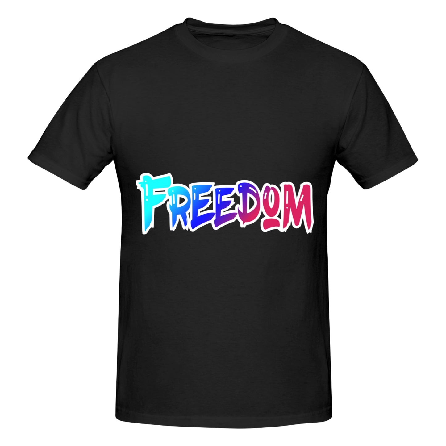 Freedom Design Men's Short Sleeve Cotton T-Shirt