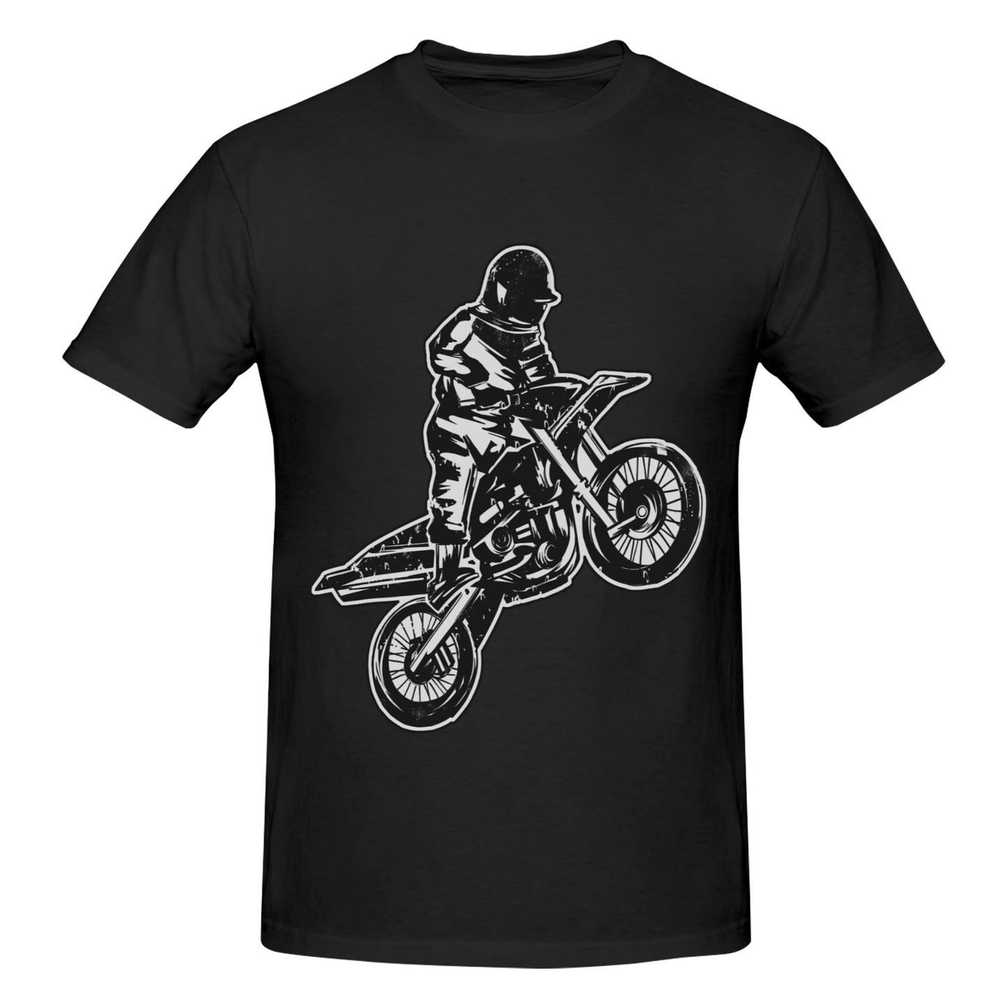 Rider Short Sleeve Cotton T-Shirt For Men