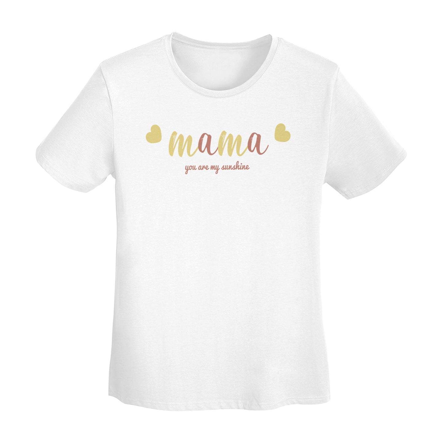 Mama Women's Short Sleeve Cotton T-Shirt
