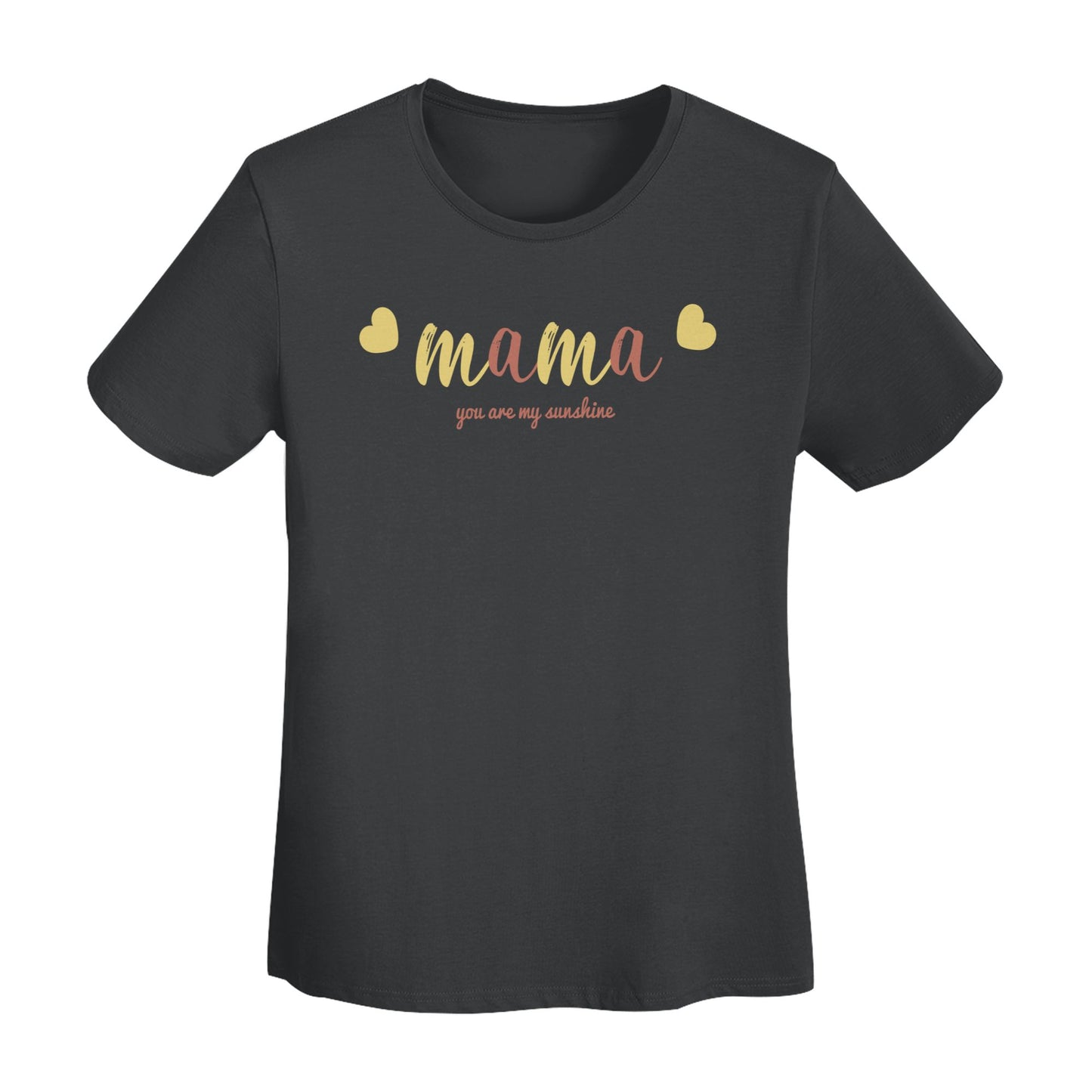 Mama Women's Short Sleeve Cotton T-Shirt