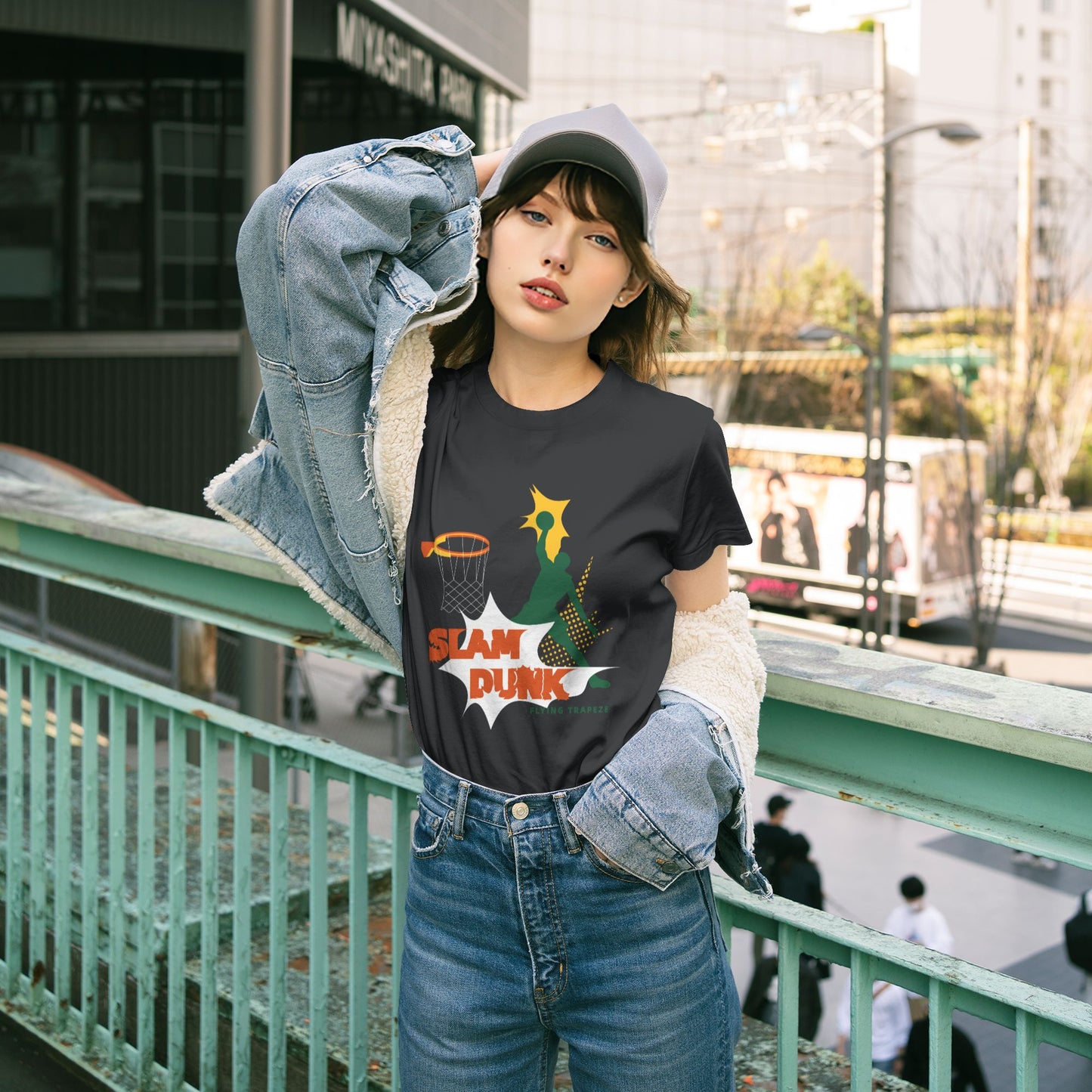 Slam Dunk Women's Short Sleeve Cotton T-Shirt